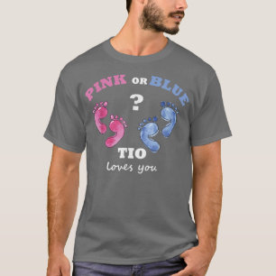 Gender: farbror, rosa eller blå tio kärlek yo t shirt