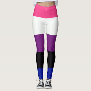 Gender Fluid Flagga Leggings