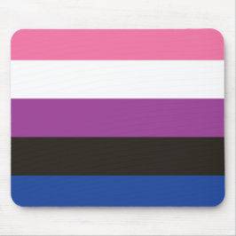 Gender Fluid Flagga Musmatta