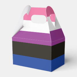 Gender Fluid Flagga Presentaskar