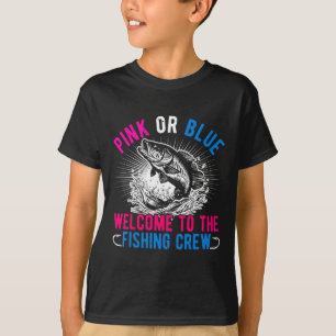 Gender för att visa Rosa eller blått välkomnande a T Shirt
