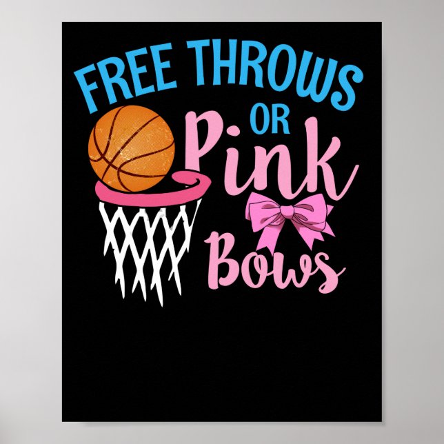 Gender för gratis kastning eller Rosa Bows Poster (Framsidan)