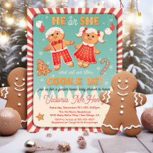 Gender för julgranskupa Cookie-reklam