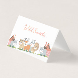 Gender för jungle Animals - Babykläder Kort