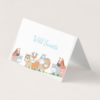 Gender för jungle Animals - Babykläder Kort