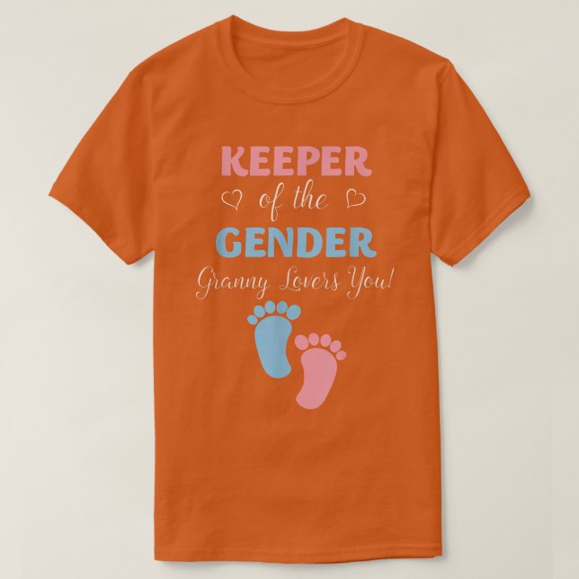 Gender: Innehavare av Genderna Granny Kärlek yo T Shirt (Design framsida)