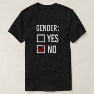Gender Ja eller Nej T Shirt
