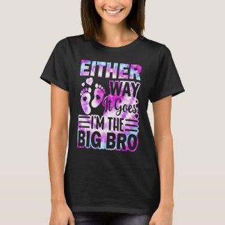 Gender-meddelande Hur det än går så är jag Bi T Shirt