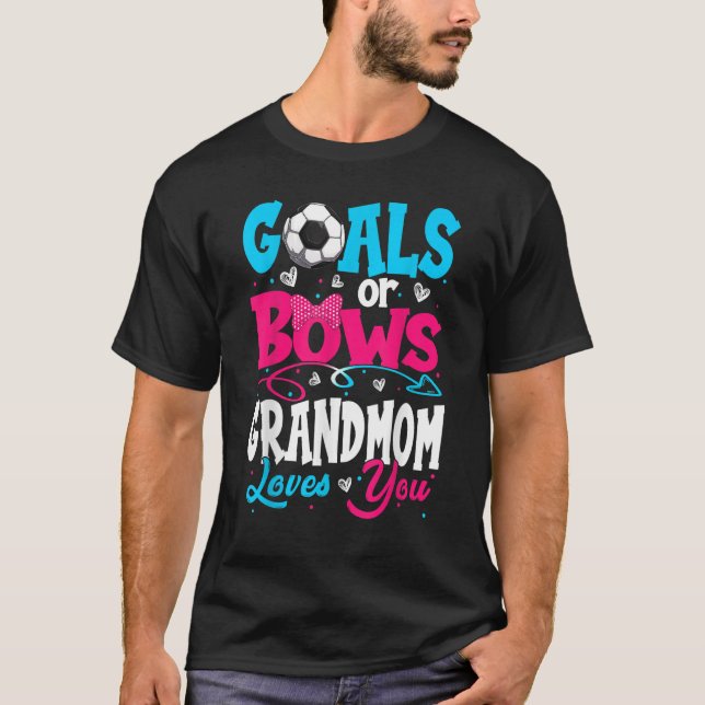 Gender mormor Kärlek du är T Shirt (Framsida)