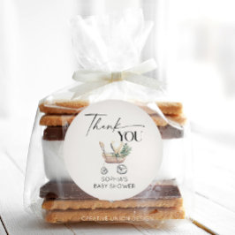 Gender Neutral Boho Baby Stroller Baby Shower Runt Klistermärke