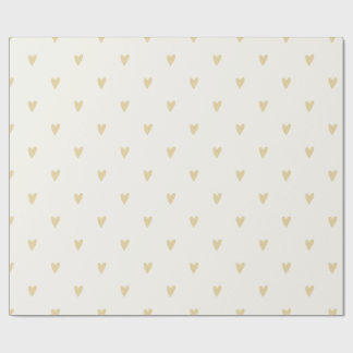 Gender Neutral Gift Wrap | Sand Hearts Presentpapper