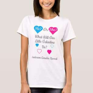 Gender på Lilla Valentine Day T Shirt
