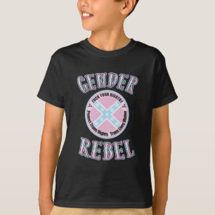 Gender Rebel-etikett T Shirt