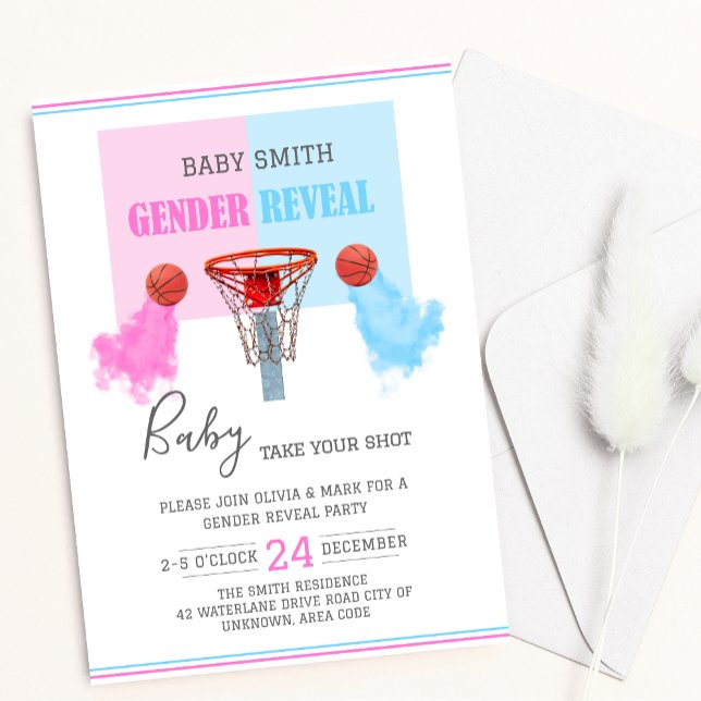Gender Reveal  Baby Inbjudningar (Skapare uppladdad)