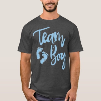 Gender Reveal Baby Shower - Team Boy T Shirt