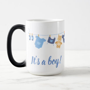 Gender Reveal Det är en pojke Magisk Mugg