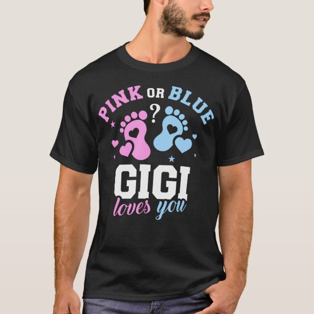 Gender Reveal Gigi T Shirt (Framsida)