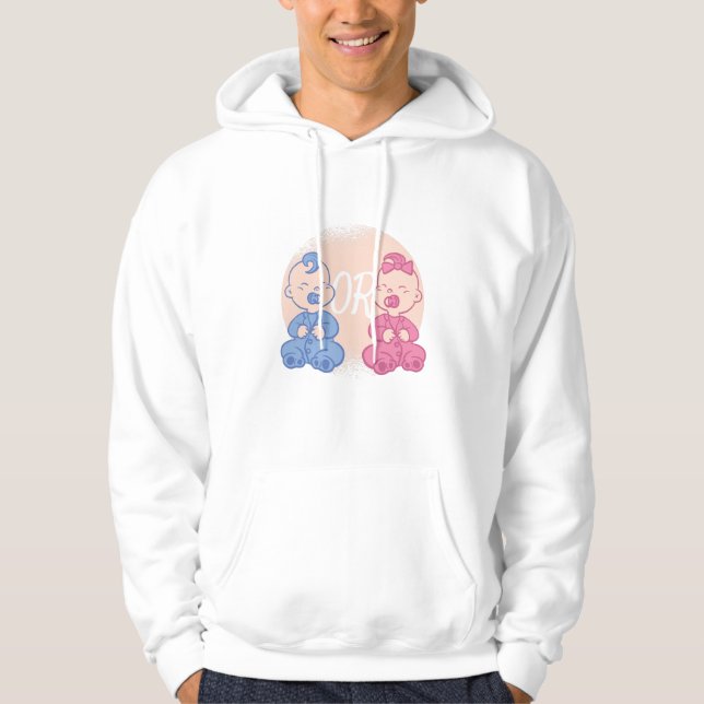 GENDER REVEAL HOODIE (Framsida)