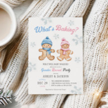 Gender Reveal med Baking Gingertea Party