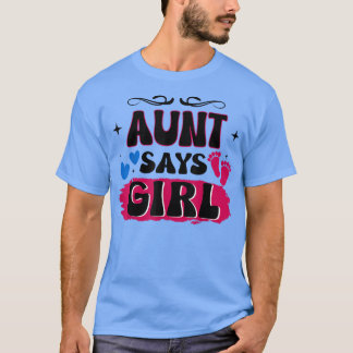 Gender Reveal Moster säger att en familj i Baby ma T Shirt