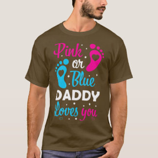 Gender Reveal Pappa pappa Far Family T Shirt