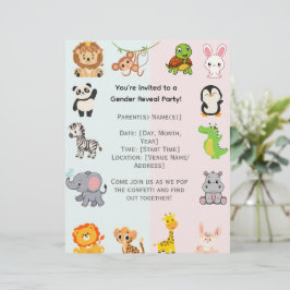 Gender Reveal Party Brevhuvud