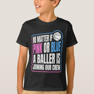 Gender Reveal Party-citat för en basketspelare T Shirt