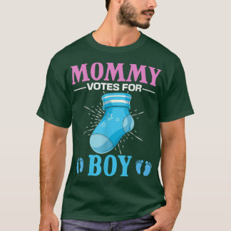 Gender Reveal Party Future Mamma Team Boy Gender R T Shirt