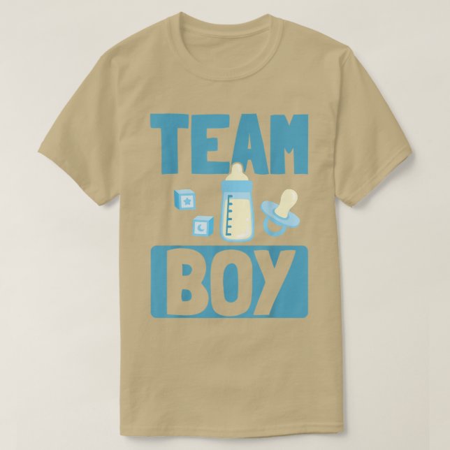 Gender Reveal Party Pojke T Shirt (Design framsida)