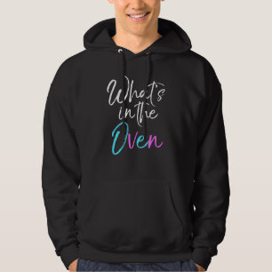 Gender Reveal Party-skjortor för Mamma & Pappa vad Hoodie