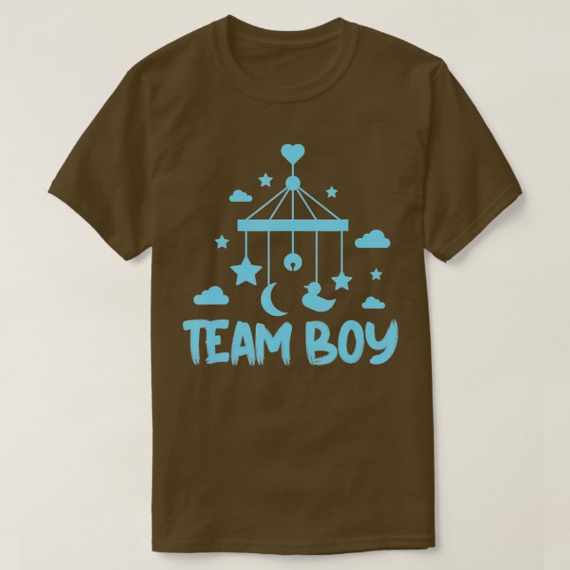 Gender Reveal Party - Team Boy (1) T Shirt (Design framsida)