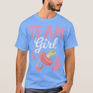 Gender Reveal Party Team Girl Future Parents Gende T Shirt