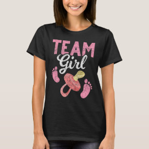 Gender Reveal Party Team Girl Future Parents Gende T Shirt
