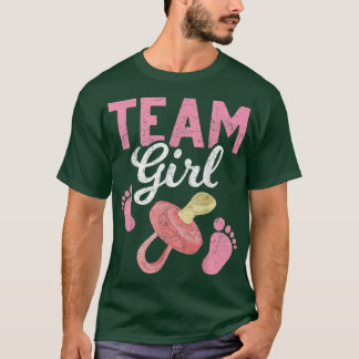 Gender Reveal Party Team Girl Future Parents Gende T Shirt