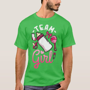 Gender Reveal Party Team Girl T Shirt