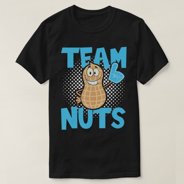 Gender Reveal Party - Team Nöt T-Shirt (Design framsida)