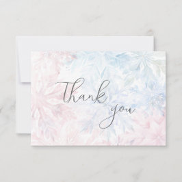 Gender Reveal Rosa Blue Snowflake Tack