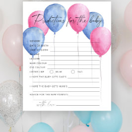 Gender Reveal-spelet - förutsägelser och råd i bab