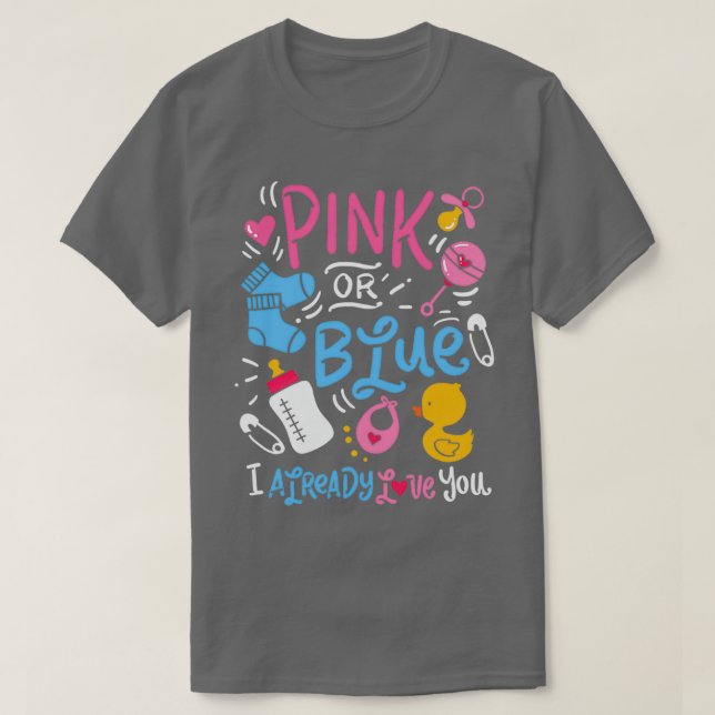 Gender Reveal T Shirt (Design framsida)