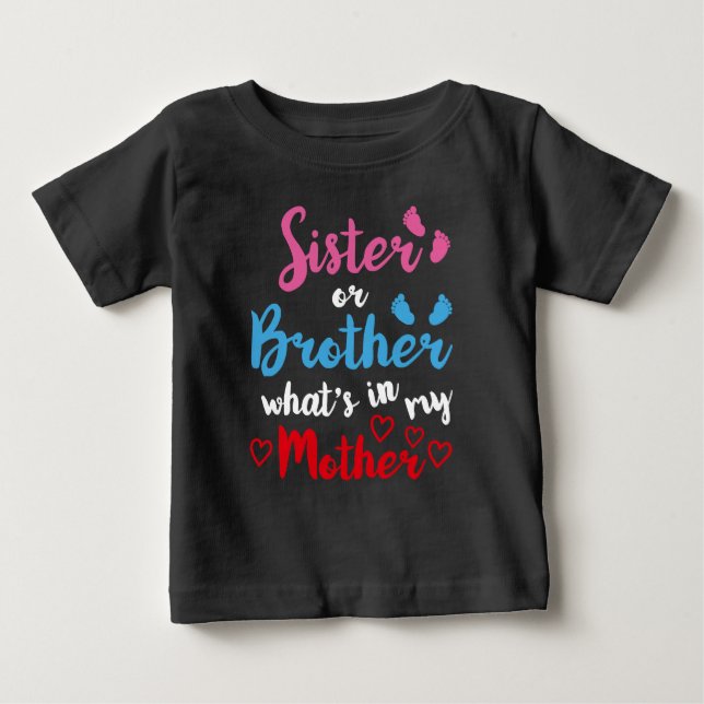 Gender Reveal T Shirt För barn (Framsida)