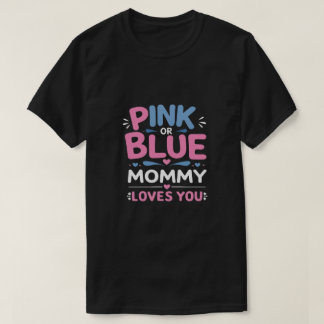 Gender Reveal T-Shirt - Team Boy eller Team Girl B