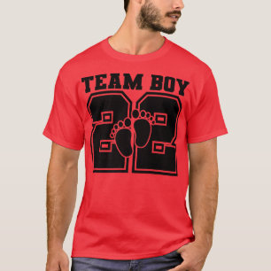 Gender Reveal Team Boy 2022 Matching Baby Party Bl T Shirt