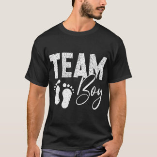 Gender Reveal Team Boy Blue T Shirt