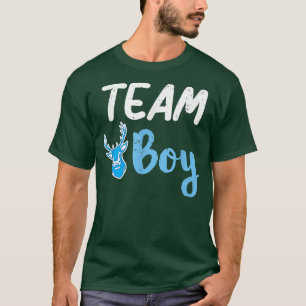 Gender Reveal Team BOY Matchning Family Baby Party T Shirt
