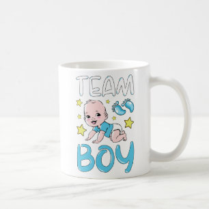 Gender Reveal Team Boy Party Set Kaffemugg