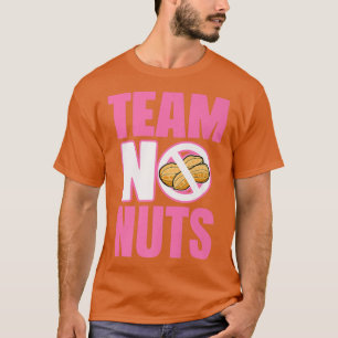 Gender Reveal Team Girl Lusny No Nöt Matching Par T Shirt