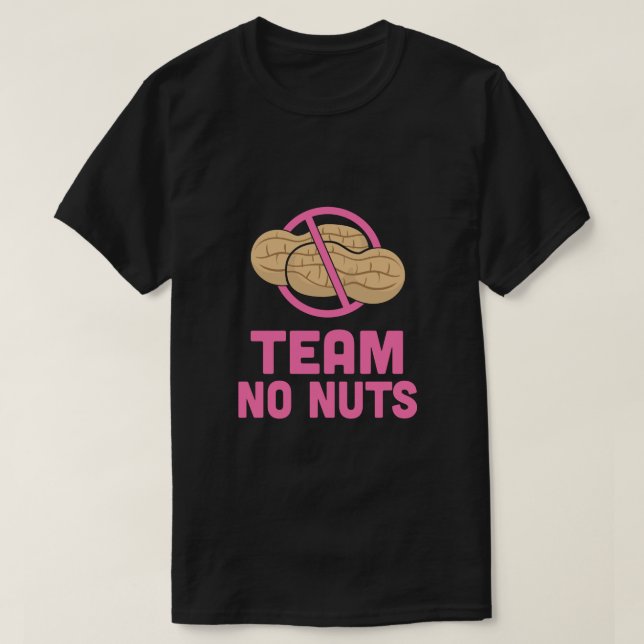 Gender Reveal Team No Nöt Girl Matching Family Pa T Shirt (Design framsida)