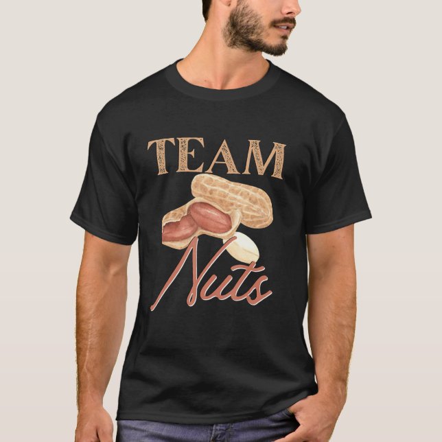 Gender Reveal Team Nöt Boy Matching Family Baby P T Shirt (Framsida)