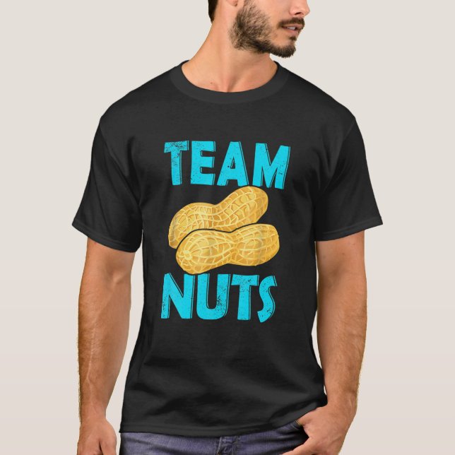 Gender Reveal Team Nöt Boy Matching Family T Shirt (Framsida)