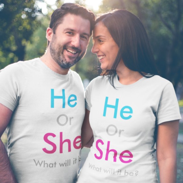 Gender Reveal Tee (Skapare uppladdad)